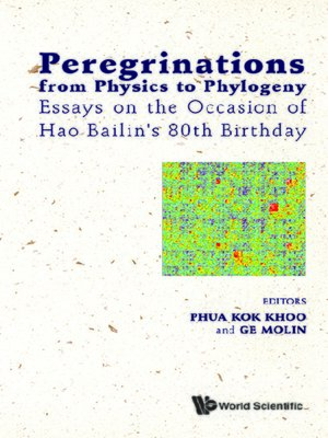 cover image of Peregrinations From Physics to Phylogeny